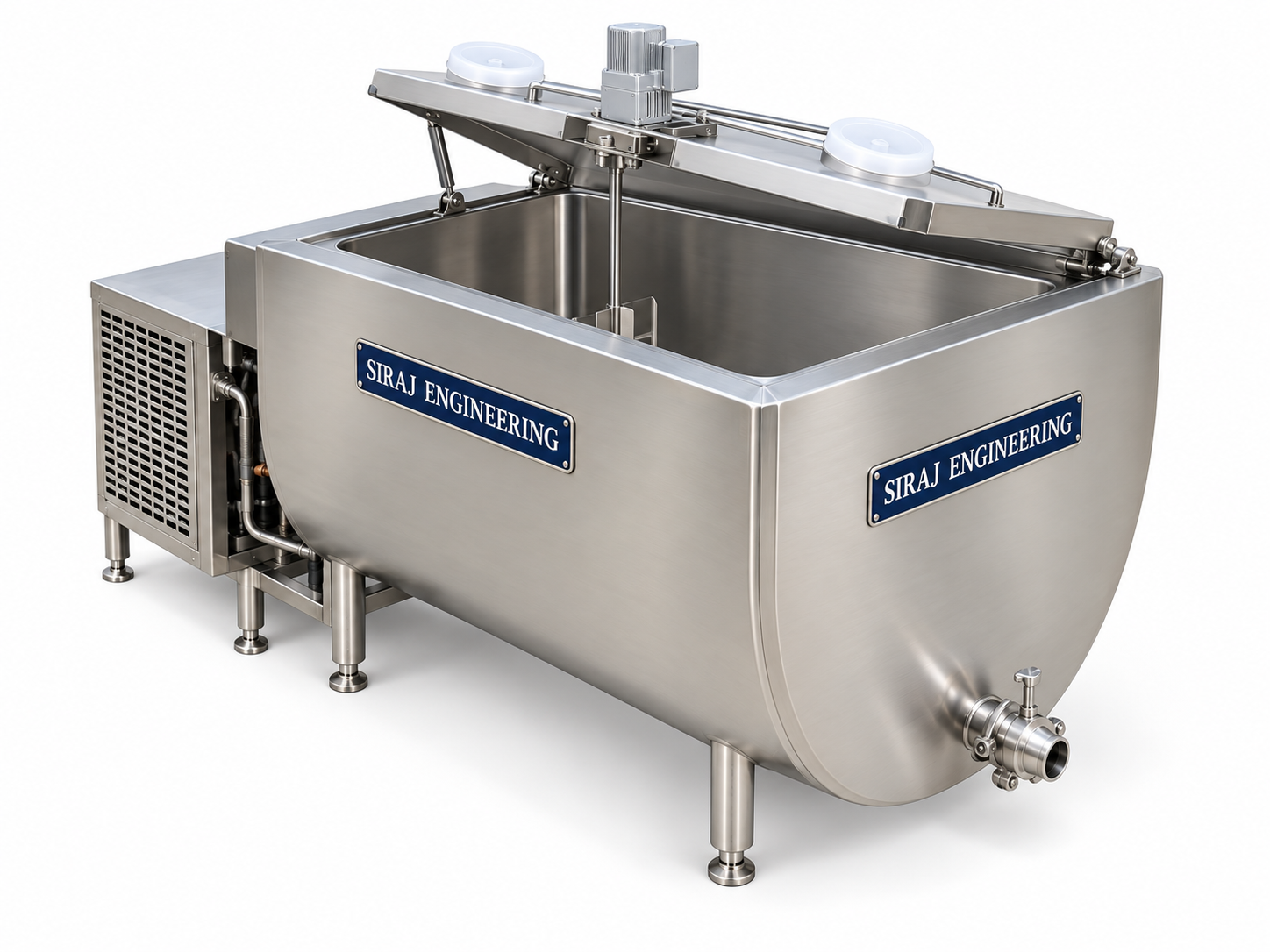 Siraj Engineering Open Milk Chiller - Image 3