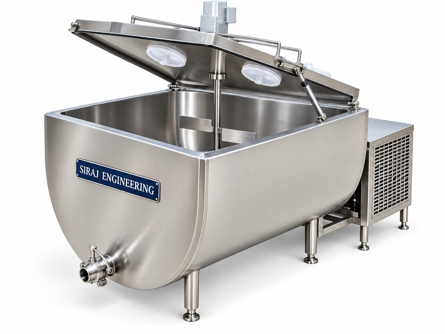Siraj Engineering Open Milk Chiller - Image 4