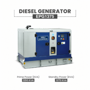 Siraj Engineering 1375 kVA Diesel Generator - Siraj Engineering