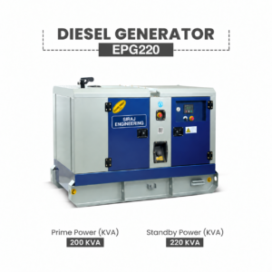 Siraj Engineering 275 kVA Diesel Generator 1500 Series - Siraj Engineering