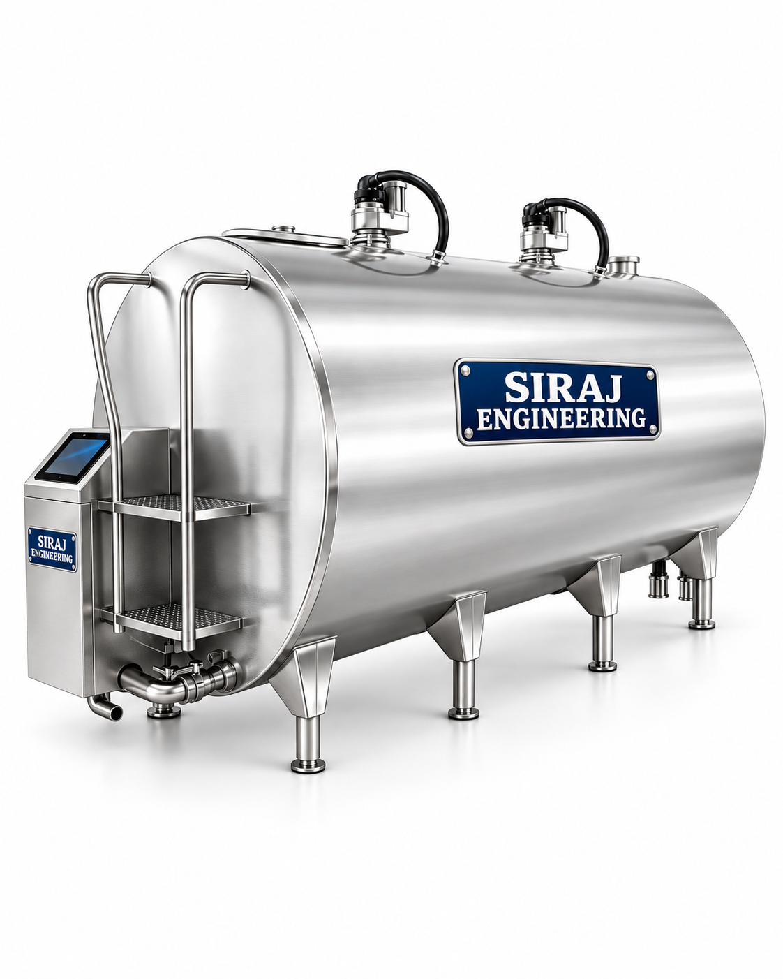 Siraj Engineering Insulated Milk Storage Tank - Siraj Engineering