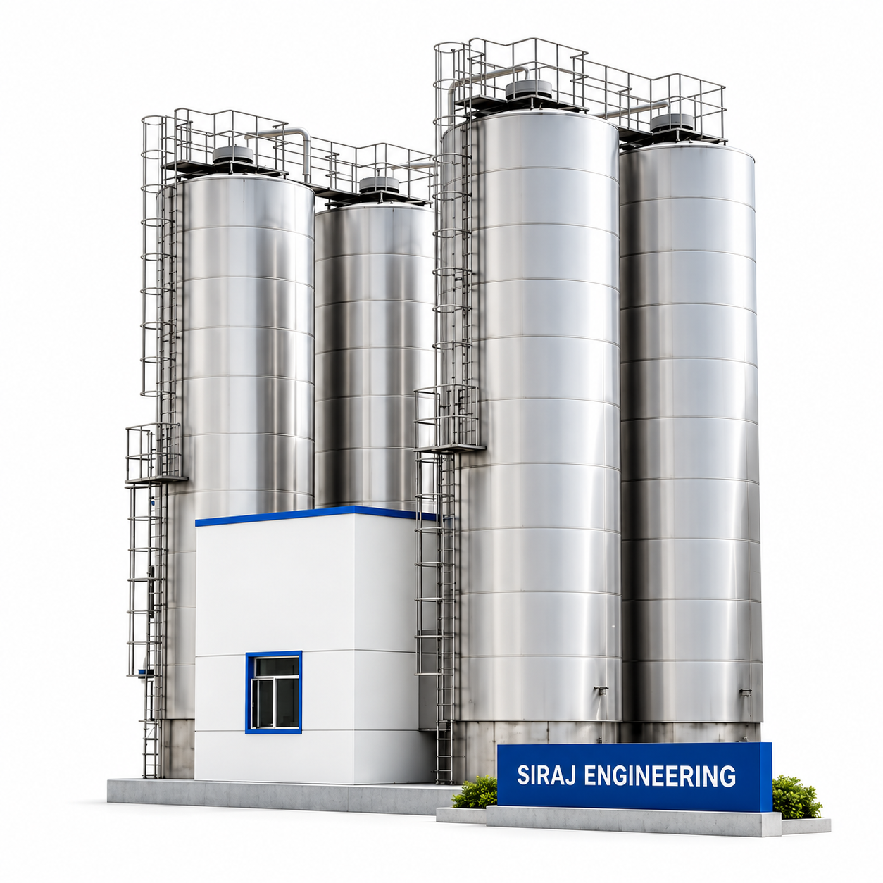 Siraj Engineering Industrial Silo Storage Tank - Siraj Engineering
